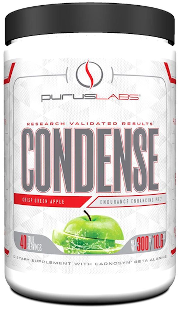 Purus Labs Condense Pre-Workout muscle pumps 10