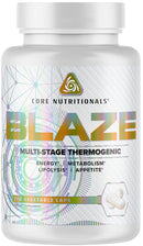 Core Nutritionals Blaze Multi-Stage Thermogenic 140 VCaps|Lowcostvitamin.com|Lean Muscle
