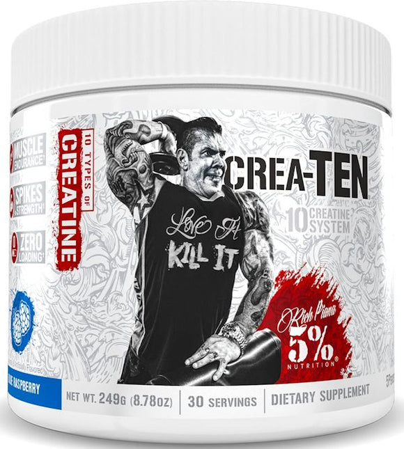 5% Nutrition Crea-Ten 10 Different Creatine in 1|Lowcostvitamin.com|Creatine