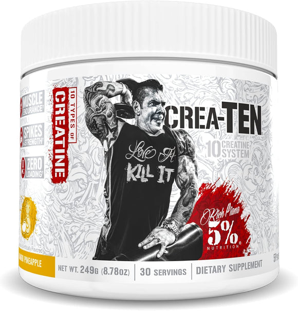 5% Nutrition Crea-Ten 10 Different Creatine in 1|Lowcostvitamin.com|Creatine