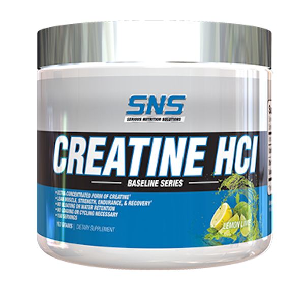 SNS Creatine HCI powder muscle size