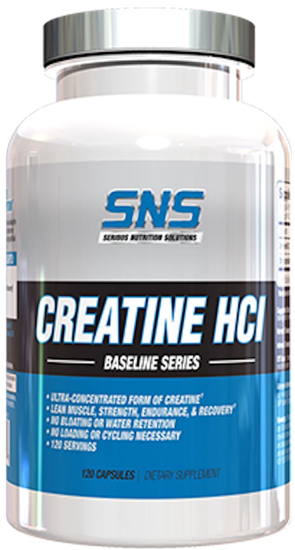 Serious Nutrition Solutions SNS Creatine HCI|Lowcostvitamin.com