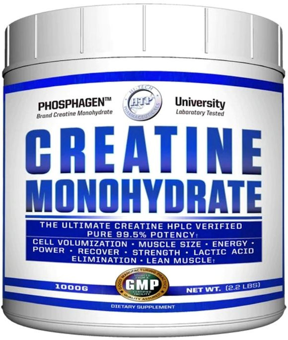 Hi-Tech Pharmaceuticals Creatine Monohydrate 1000g 200 servings|Lowcostvitamin.com|Creatine