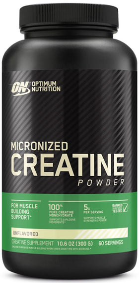 Optimum Nutrition Creatine Powder 300 gms|Lowcostvitamin.com|Creatine