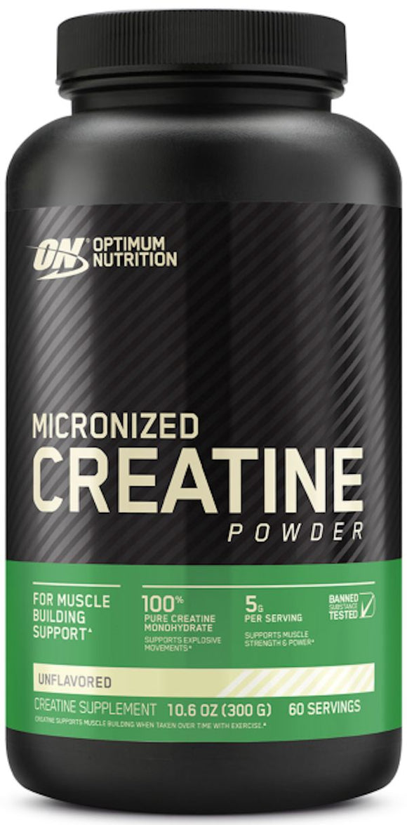 Optimum Nutrition Creatine Powder 300 gms|Lowcostvitamin.com|Creatine