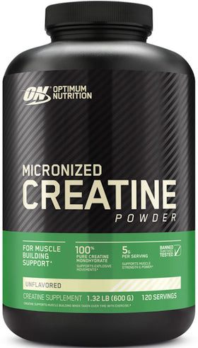 Optimum Nutrition Creatine Powder 600 gms|Lowcostvitamin.com|Creatine