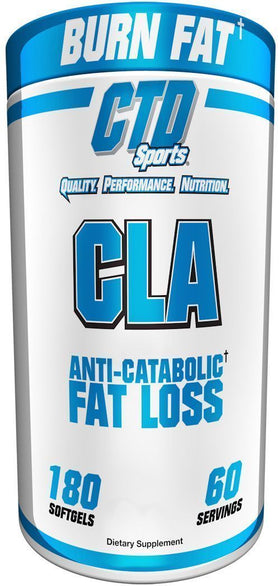 CTD Sports CLA 180 softgels Fat Burner|Lowcostvitamin.com|CLA