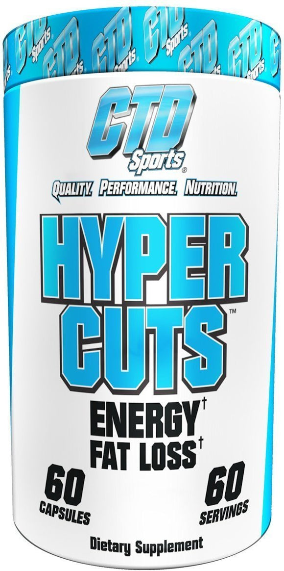 CTD Sports Hypercuts 60 caps.|Lowcostvitamin.com|Fat Burner
