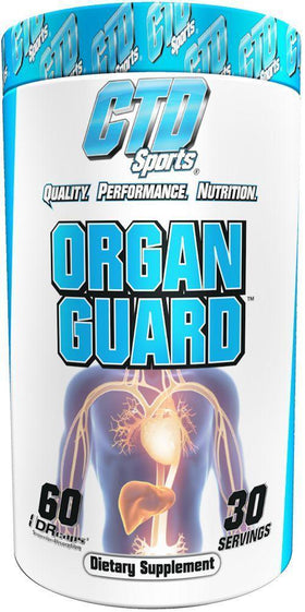 CTD Sports Organ Guard 60 caps.|Lowcostvitamin.com|Liver Support