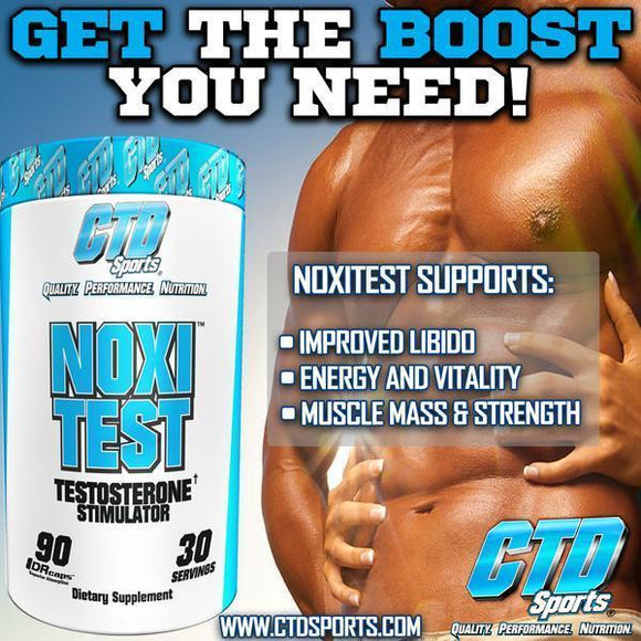CTD Sports Noxitest 90 Caps|Lowcostvitamin.com|Test Booster