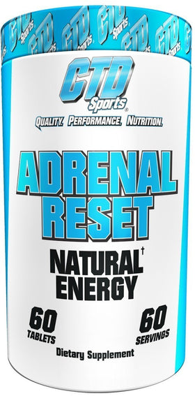 CTD Sports Adrenal Reset 60 caps|Lowcostvitamin.com|Cortisol