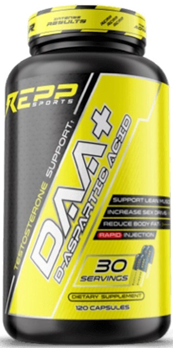 Repp Sports DAA D-Aspartic Acid 120 ct|Lowcostvitamin.com