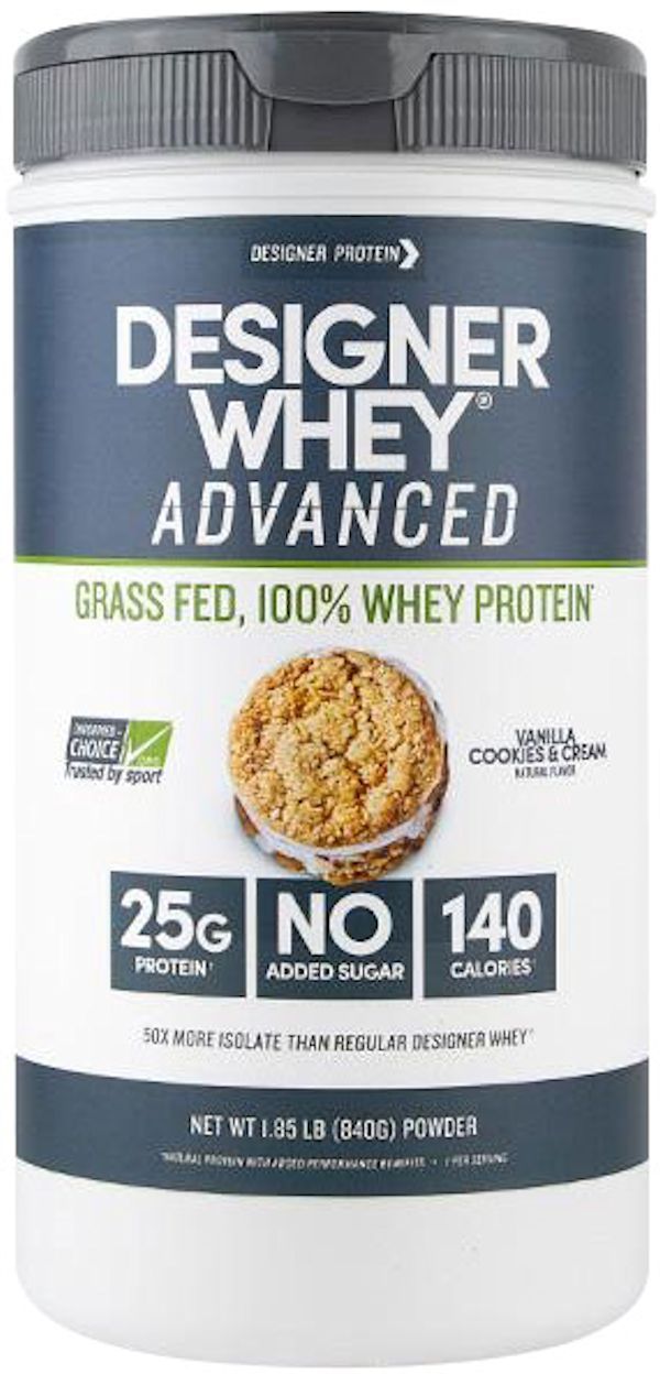Designed Protein Grass Fed Whey 22 servings