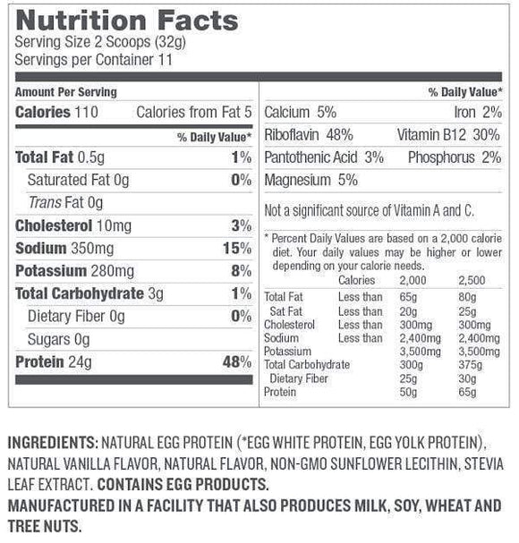 Designer Protein Totally Egg Protein Powder|Lowcostvitamin.com|Protein