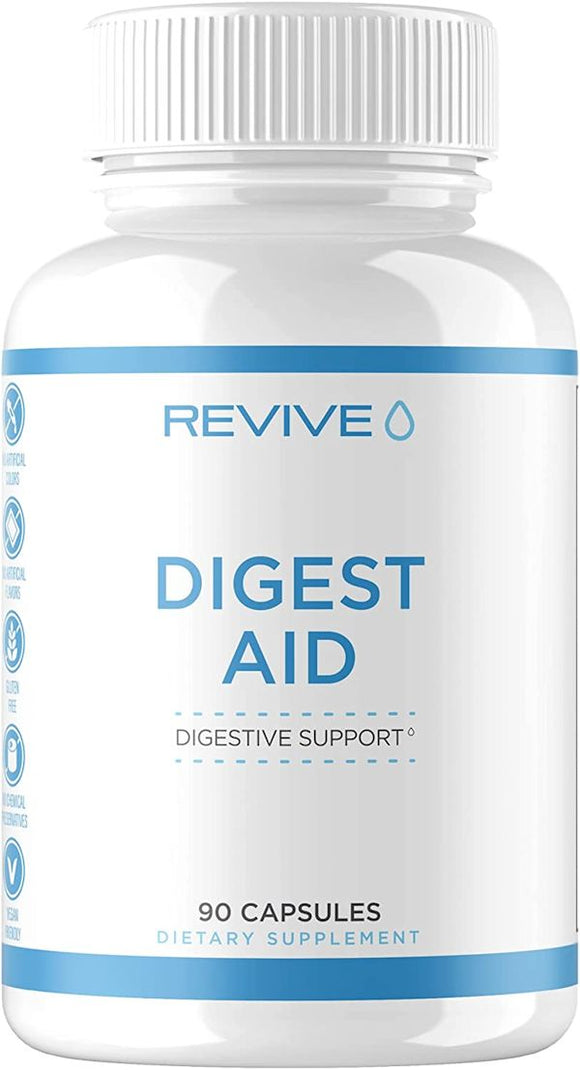 Revive Digest Aid Digestive Support 90 Veg-Capsules|Lowcostvitamin.com|Digestion