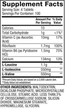 Dymatize BCAA Complex 2200 400 caplets|Lowcostvitamin.com|BCAAs