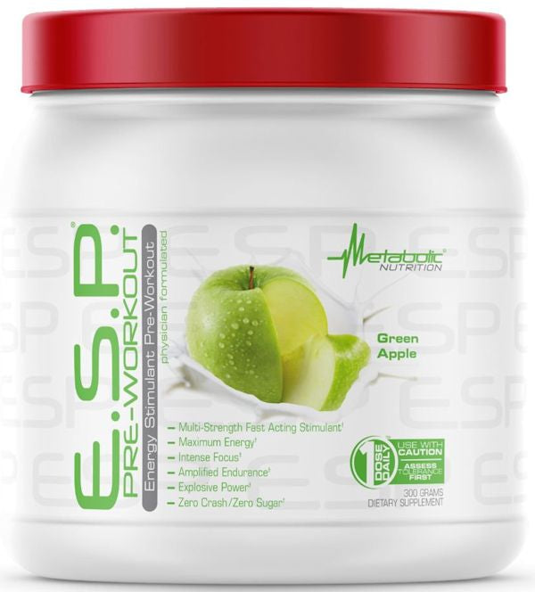 Metabolic Nutrition E.S.P Pre-Workout 30 servings|Lowcostvitamin.com