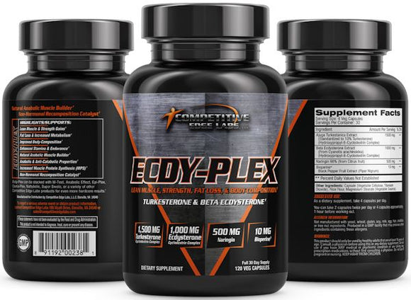 Competitive Edge Labs Ecdy-Plex 120 VegCaps|Lowcostvitamin.com|Muscle Builder