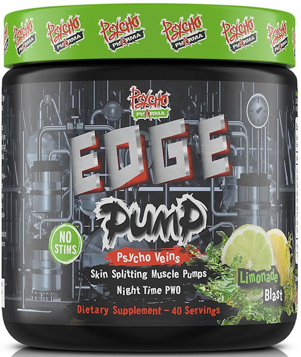 Edge Pump Pre-Workout Psycho Pharma lenomade