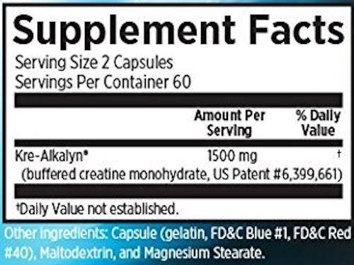 EFX Sports Kre-Alkalyn 120 caps|Lowcostvitamin.com|Creatine