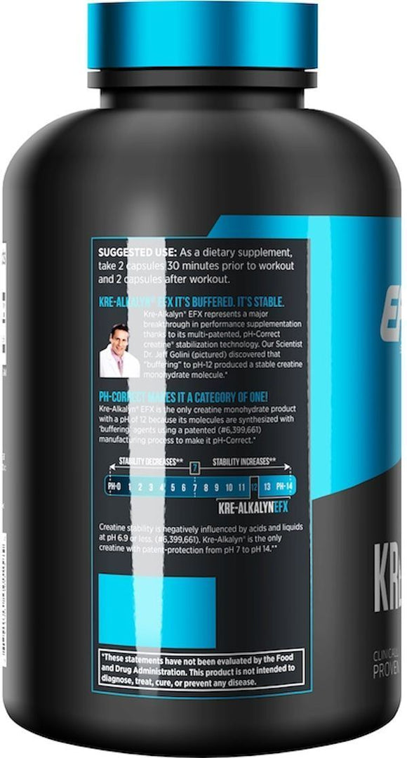 EFX Sports Kre-Alkalyn 240 Caps|Lowcostvitamin.com|Creatine