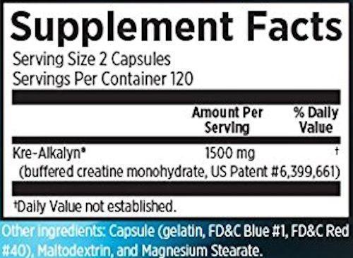 EFX Sports Kre-Alkalyn 240 Caps|Lowcostvitamin.com|Creatine