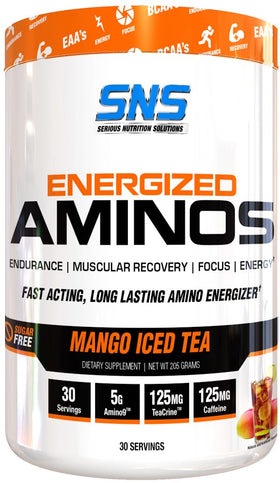Serious Nutrition Solutions SNS Energized Aminos|Lowcostvitamin.com|Amino Acids