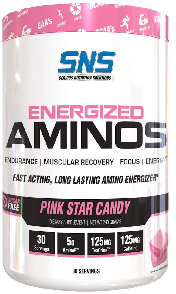 Serious Nutrition Solutions SNS Energized Aminos|Lowcostvitamin.com|Amino Acids