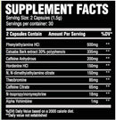 Chemix Energy Natural Stim 60 Capsules|Lowcostvitamin.com|Pre-Workout