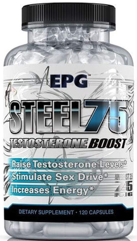 EPG Extreme Performance Group Steel 75 120 caps.|Lowcostvitamin.com|Test Booster