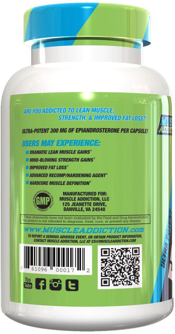 Muscle Addiction EpiAndro 300 Muscle Builder|Lowcostvitamin.com|Muscle Growth