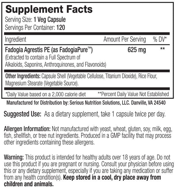 SNS Fadogia XT Testosterone Booster Libido |Lowcostvitamin.com