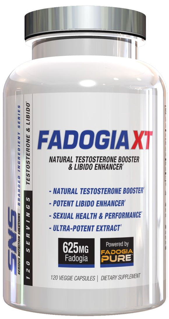 Serious Nutrition Solutions SNS Fadogia XT 120 V-Caps|Lowcostvitamin.com|Test Booster