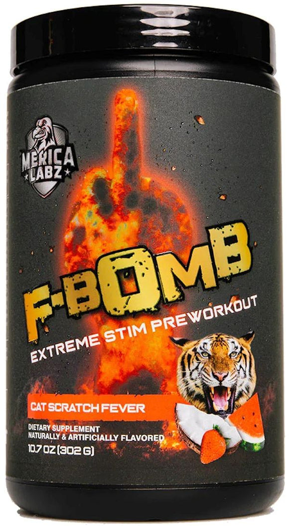 Merica Labz F-Bomb Extreme Stim|Lowcostvitamin.com|Pre-Workout