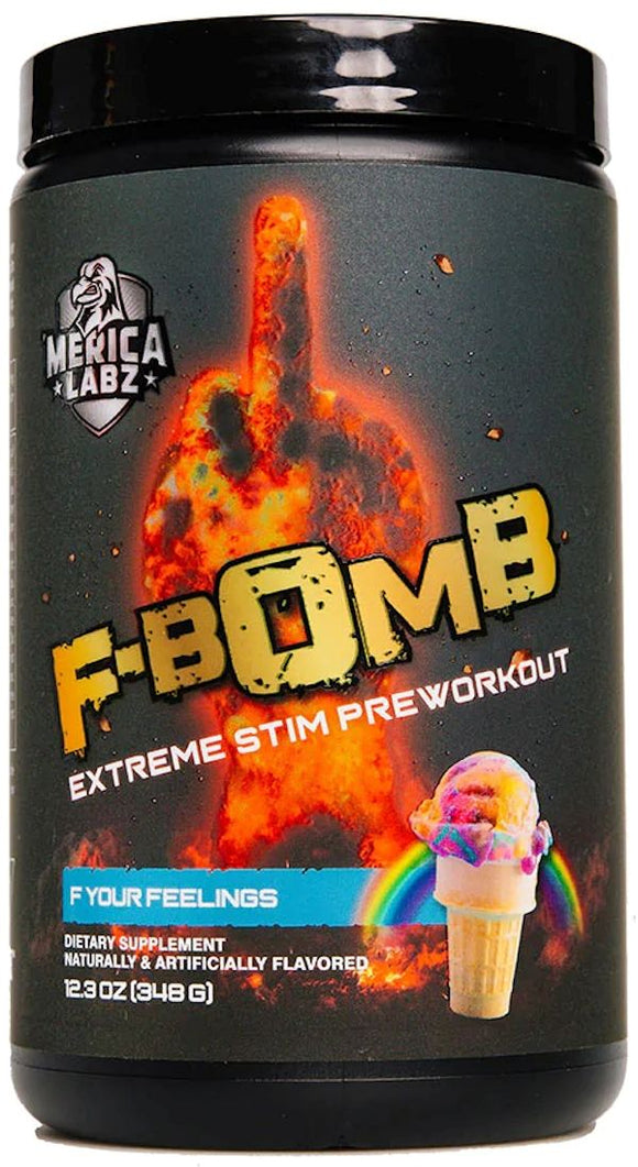 Merica Labz F-Bomb Extreme Stim|Lowcostvitamin.com|Pre-Workout