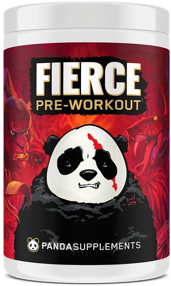 Panda Fierce Pre-Workout muscle pumps