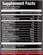 Frankenstein Energy Pre-Workout DMHA fact