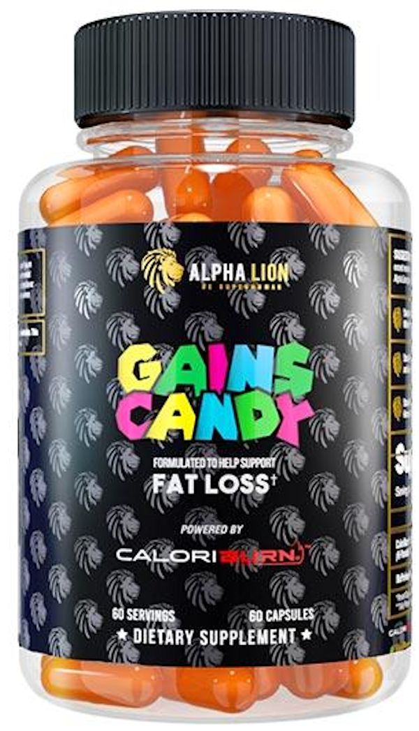Alpha Lion Gains Candy Caloriburn Calorie-Burner 60 Capsules|Lowcostvitamin.com