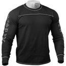 GASP Men's Thermal Longsleeves Black|Lowcostvitamin.com|Men Clothing