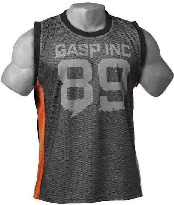 GASP NO1 MESH TANK Black/Flame|Lowcostvitamin.com|Men Clothing