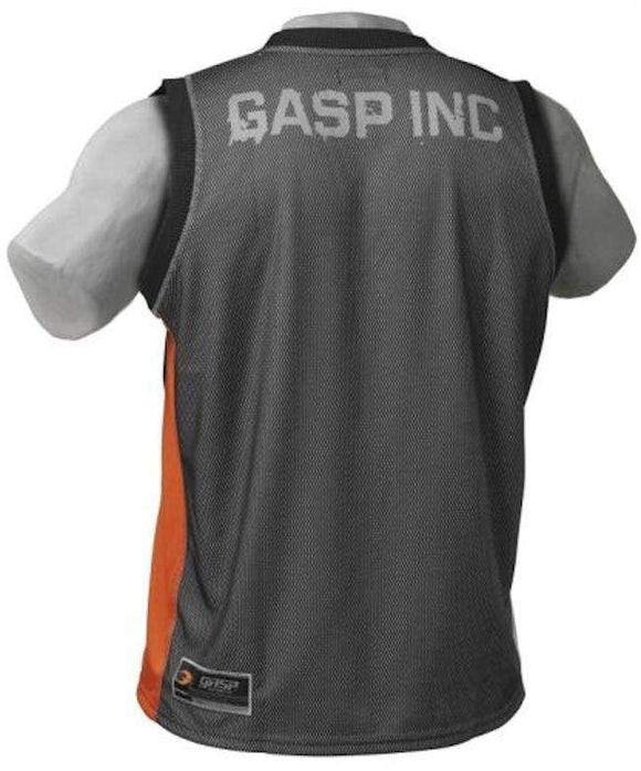 GASP NO1 MESH TANK Black/Flame|Lowcostvitamin.com|Men Clothing