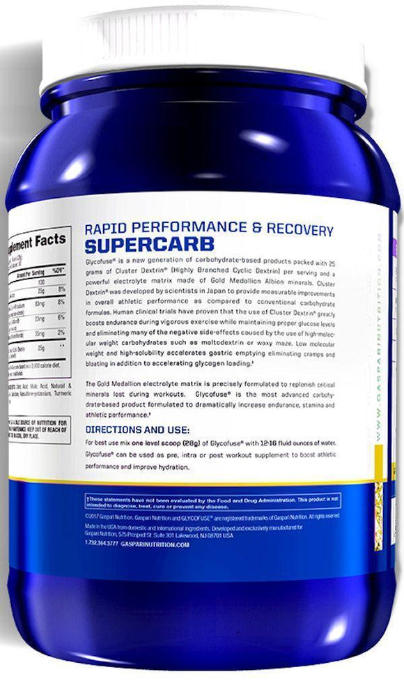 Gaspari Nutrition GlycoFuse 60 servings|Lowcostvitamin.com|Pre-Workout
