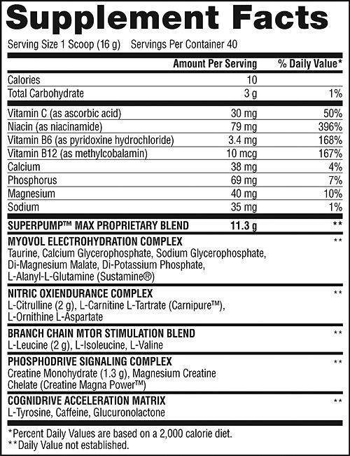 Gaspari SuperPump MAX|Lowcostvitamin.com