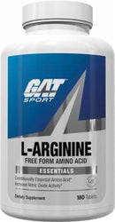 GAT Sport L-Arginine 180 Tabs|Lowcostvitamin.com|Muscle Pumps