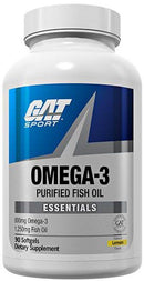 GAT Sport Omega-3 Lemon 90 Softgels|Lowcostvitamin.com|Omega 3