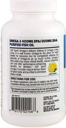 GAT Sport Omega-3 Lemon 90 Softgels|Lowcostvitamin.com|Omega 3