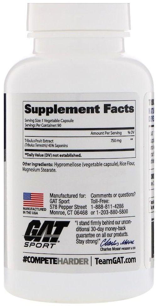 GAT Sport Tribulus Men's Performance Enhancer|Lowcostvitamin.com|Test Booster