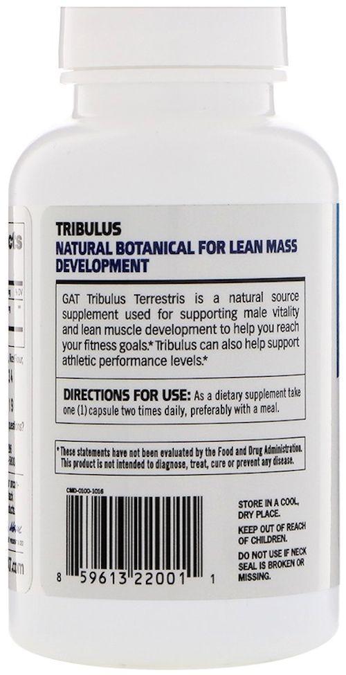 GAT Sport Tribulus Men's Performance Enhancer|Lowcostvitamin.com|Test Booster