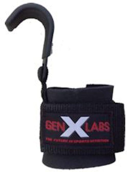 GenXLabs Heavy Duty Lifting Power Hooks|Lowcostvitamin.com|Straps
