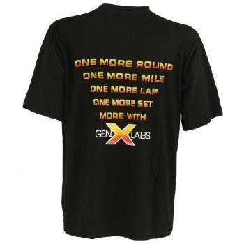 GenXLabs T-Shirt One More Set Lowcostvitamin.com back
